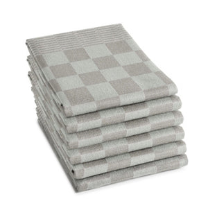 Ddddd theedoek barbeque 65x65 taupe | 6 stuks