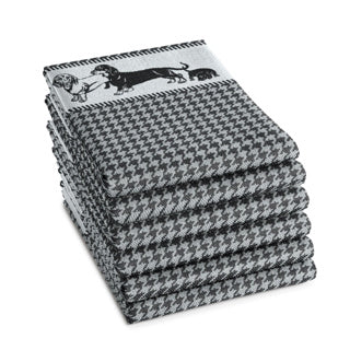 Load image into Gallery viewer, Ddddd theedoek saar 60x65 black
