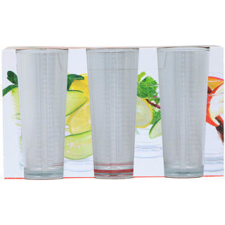 Load image into Gallery viewer, Alpina drinkglas 270ml ø6,5x13,5cm set a 3 stuks
