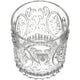 No brand tumbler acrylic clear 8.9x8.9x9.5cm