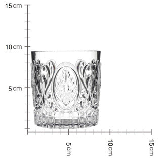 Load image into Gallery viewer, No brand tumbler acrylic clear 8.9x8.9x9.5cm
