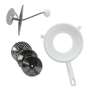 Metaltex passeerzeef 20 cm rvs wit