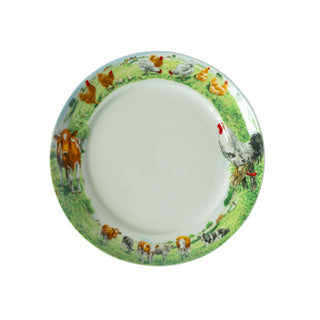 Wiebe van der zee bord 21 cm koe kip wiebe