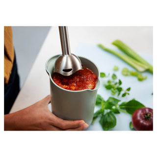 Mepal mixbeker met deksel 1l sage