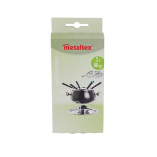 Metaltex fondue brandgel 2 stuks