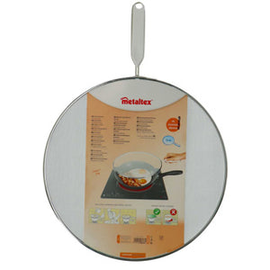 Metaltex antispatdeksel alu 33cm