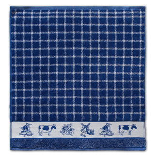 Load image into Gallery viewer, Ddddd keukendoek dutchie 50 x 55 blue | 6 stuks

