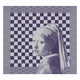 Ddddd theedoek girl with a pearl 60 x 65 blue | 6 stuks