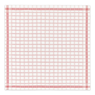 Ddddd theedoek nation 65 x 65 rood | 6 stuks