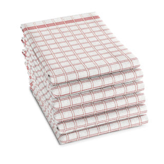 Load image into Gallery viewer, Ddddd theedoek nation 65 x 65 rood | 6 stuks
