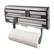 Leifheit rollenhouder parat royal - zwart rvs