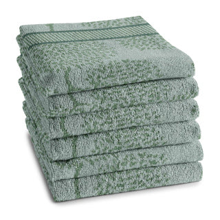 Ddddd keukendoek trees 50x55 green