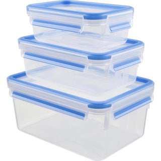 Load image into Gallery viewer, Tefal masterseal fresh k3028912 vershouddoos - set van 3 - 100% lekvrij - vershoudbakjes - geschikt voor mealprep
