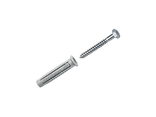 Celo 1047069 - nylon plug fx12 met houtdraadbout 8x80 2 stuks | 1 stuks