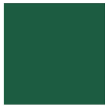 Duni servetten 33x33cm dark green 3-laags tissue fsc pak a 20 servetten