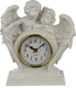 Puckator boutique trukado - cherubijn mantel klok - peace of heaven endless love - (hxbxd) ca. 15cm x 11cm x 6cm