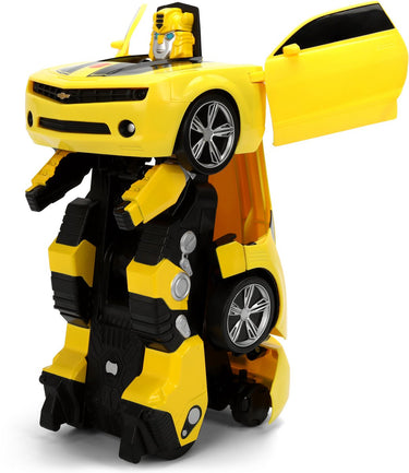 Jada transformers rc converting bumblebee