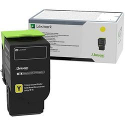 C-sku tonercartridge lexmark 78c2xye geel