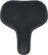 Dresco fietszadel towny memoryfoam zwart