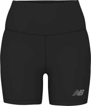 New balance sport fitted short 5 dames sportbroek - black