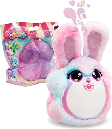 Imc toys cotton cuties mini - geurende suikerspin knuffel 12 cm - verrassingspakket