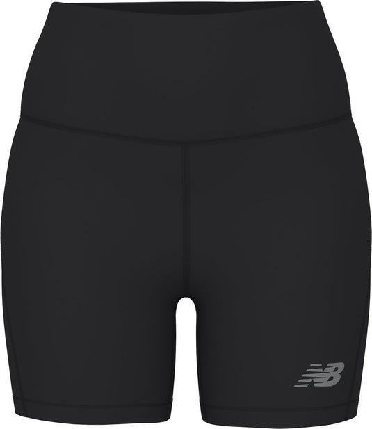 New balance sport fitted short 5 dames sportbroek - black