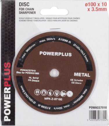 Powerplus - powacg7010 - schijf voor kettingslijper