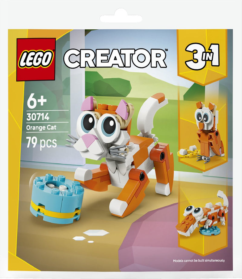 Afbeelding laden in galerijviewer, Lego creator 30714 oranje kat
