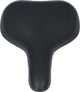 Dresco fietszadel towny memoryfoam zwart