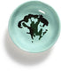 Serax - ottolenghi feast - schaaltje xs - azurblauw groen - 7 ø - 8 stuks