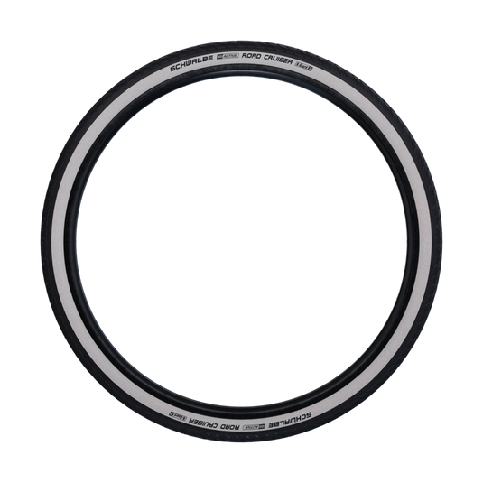 Schwalbe draadband road cruiser plus act 37-622 zw wit