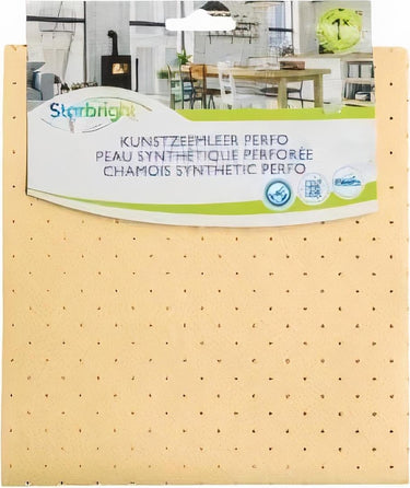 Starbright kunstzeemleer perfo 40x35cmâ