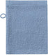 Seahorse pure - washandjes - 16x21 cm - set van 3 - denim