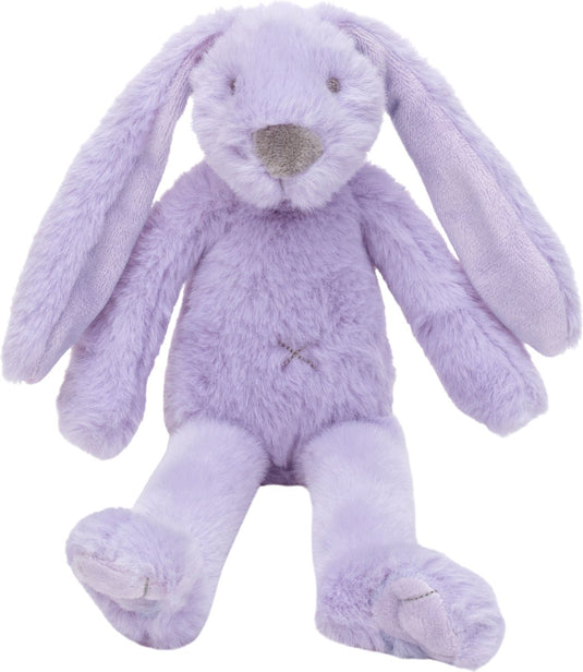 Happy horse recycled konijn richie knuffel 28 cm - lila - baby knuffel