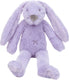 Happy horse recycled konijn richie knuffel 28 cm - lila - baby knuffel