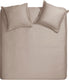 Cinderella sundays dekbedovertrek - extra breed - satijn - 260x200 220 cm - taupe