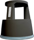 Westcott opstapkruk - 43x29x42cm - zwart - ac-e91002