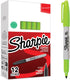 Sharpie permanente markers | fijne punt | limoengroene inkt | 12 stuks