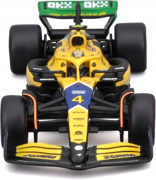 Bburago mclaren mcl38 f1 monaco 2024 lando norris 1:43 senna
