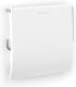 Brabantia renew wc rolhouder - met klep - hangend - zonder boren - white