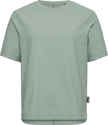 Jack wolfskin travel t w dames outdoorshirt-green zinnia