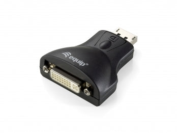 Equip 133431 displayport to dvi-i dual link adapter, 0.2 m, displayport, dvi, m f, 1920 x 1080p
