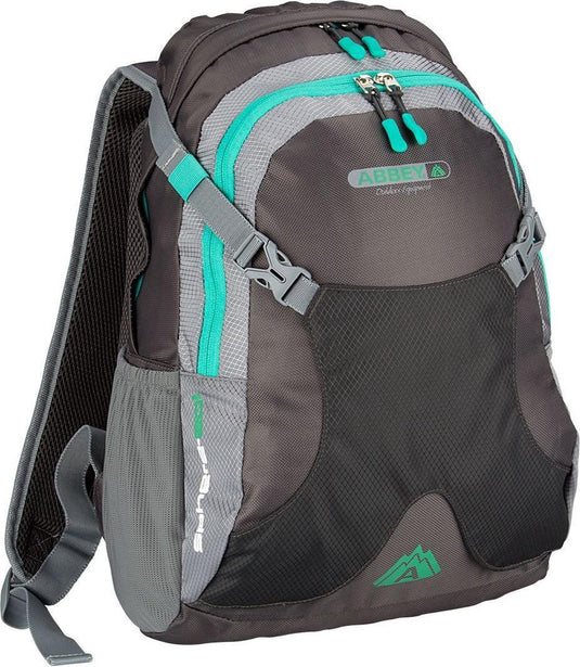 Abbey camp rugzak - outdoor backpack - 20 liter - grijs groen