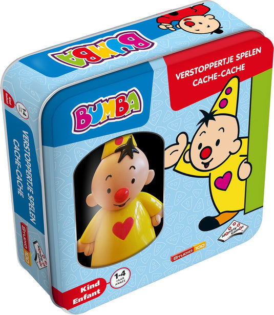Identity games bumba verstoppertje spelen - baby- en kleuterspelletje - met sprekende bumba