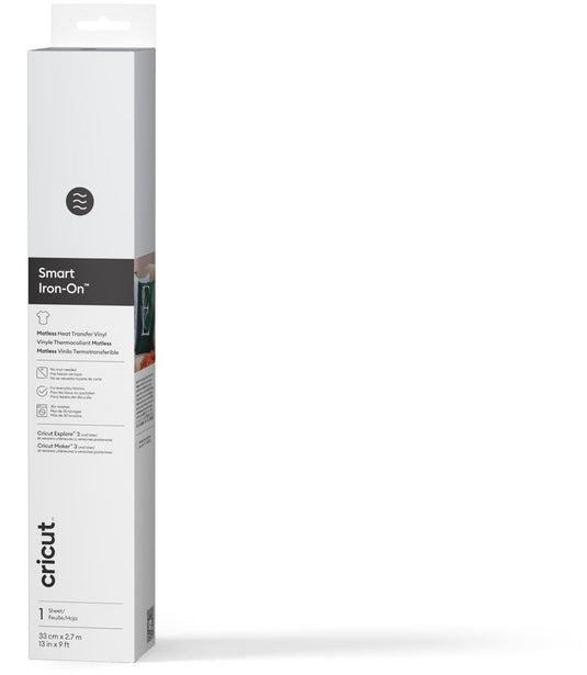 Cricut ™ smart iron-on™ wit, geen mat nodig– htv (91,4 cm)
