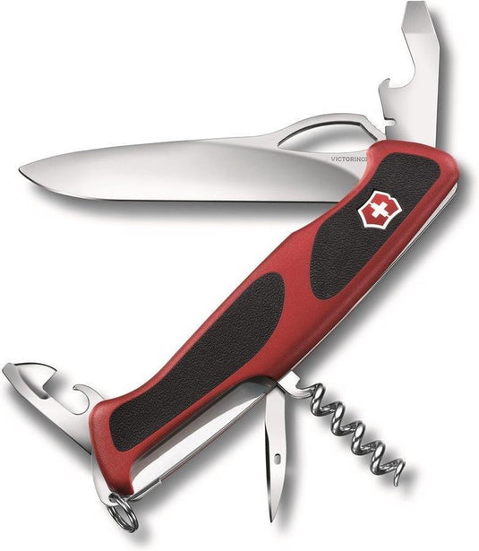 Victorinox rangergrip 61 zakmes 11 functies rood zwart
