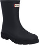 Hunter downpour short insulated boot unisex regenlaarzen - zwart 42