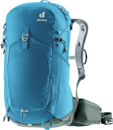 Deuter trail pro 33 trekkingrugzak – aircontact trail pro draagsysteem – 33 liter – inclusief regenhoes – wave-ivy