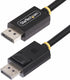 Startech 1m displayport 2.1 kabel, vesa gecertificeerde dp80 displayport kabel, uhbr20 hdr hdcp 2.2, 16k 8k 60hz