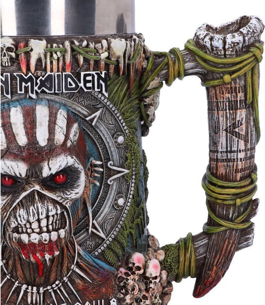 Nemesis now - iron maiden - book of souls - bierpul - 17.5cm